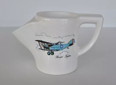 Vintage Ceramic Shaving Mug With Bristol Fighter Plane • $15