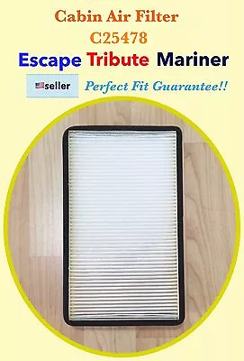  CABIN AIR FILTER +Free Fast Shipping@_@ ESCAPE TRIBUTE MARINER C25478 • $22.75