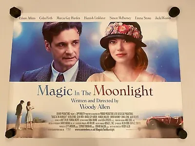 Magic In The Moonlight Quad Movie Cinema Poster (30x40 ) Original And Genuine!  • £10