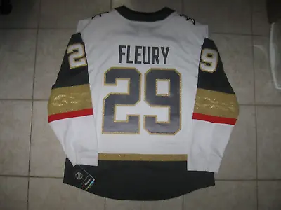 #29 Marc-Andre FLEURY Vegas GOLDEN KNIGHTS Off. Lic. FANATICS Jersey Men's M • $79