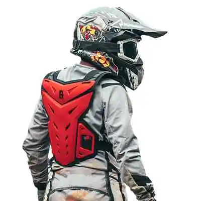 Motorcycle Body Armor Motobike Jacket Motocross Vest Back Chest Protector New • $62.10