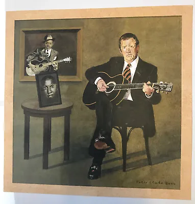 ERIC CLAPTON ME AND Mr JOHNSON PRINT BY PETER BLAKE X2 • $4.99