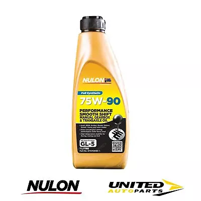 NULON Full Synthetic 75W-90 Manual Gearbox & Transaxle Oil 1L For MAZDA RX-7 • $35.19