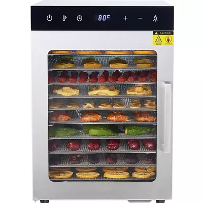 10 Trays Food Dehydrators Dehydrator Beef Jerky Commercial Fruit Dryer AU • $229.99