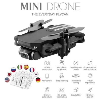 $45.71 • Buy Live Video Drone GPS Led Lights RC Quadcopter For Beginners Adults