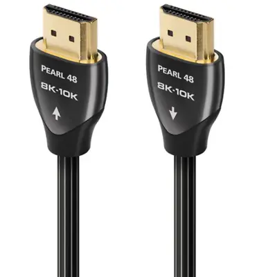 $79.95 • Buy AudioQuest Pearl 48 8K-10K 48Gbps HDMI A/V Cable 3.0m (9.84 Ft)