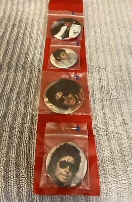 Lot Of Vintage Michael Jackson Buttons Pins • $20