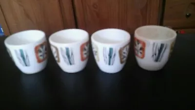 Vintage J & G Meakin Egg Cups X 4. We Have More Meakin Tableware Among Ceramics. • £9.45