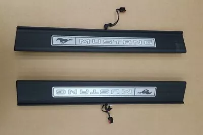 2019 Ford Mustang GT Illuminated Door Sill Scuff Plates OEM • $103.99