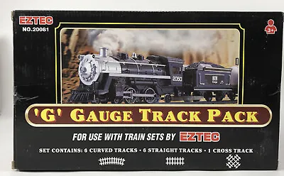 Eztec G Gauge Track Pack 13 Pc(6 Curves 6 Straight 1 Cross)Scientific Toy • $119.47