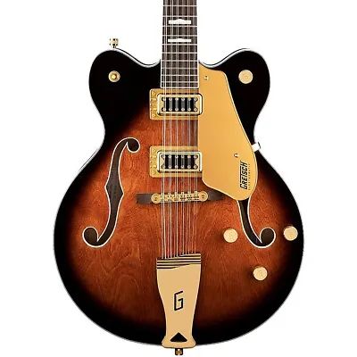 Gretsch Electromatic Hollowbody Double-Cut 12-String Gold HW Guitar Burst • $899.99