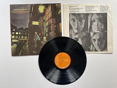 David Bowie – The Rise And Fall Of Ziggy Stardust Vinyl LP SF8287 VG+ Cond 1973 • £45