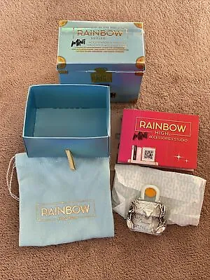 Rainbow High Doll Mini Accessories Studio Gabriella Icey Hangbag Purse Rare • £20