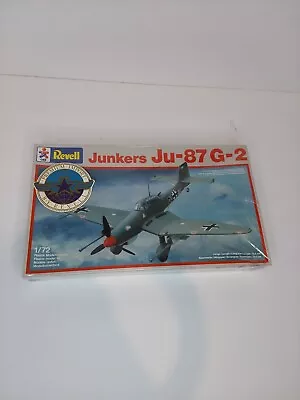 Revell Junkers Ju-87 G-2 Model Kit German Dive Bomber 4153 1/72 Scale Sealed Vtg • $19.99