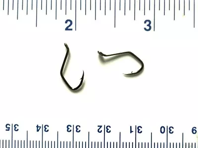 100 Matzuo 141010 Black Sickle Octopus Fish Fishing Hooks Size 10 - 100 Hooks • $11.49