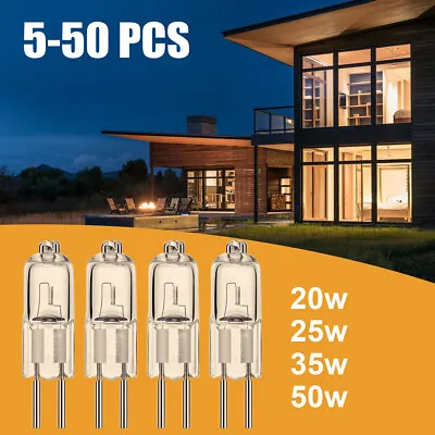 G5.35 Halogen Capsule LED Light Bulb Replace Bulbs Lamps AC 2Pin 12V 20W-50W • £3.25