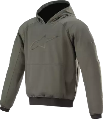 Alpinestars 21 Ageless Armored Motorcycle Hoodie OLIVE DRAB GREEN • $219.95