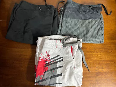 3 Oakley Swim Trunks 34 (9” Seam) • $45