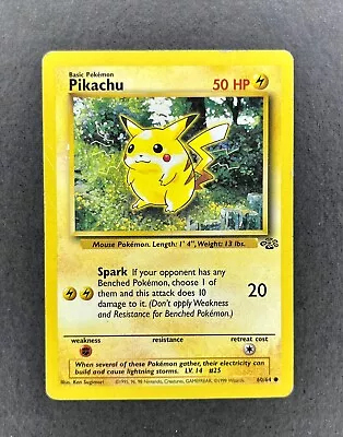 $1.99 • Buy Pokémon TCG Pikachu Jungle 60/64 Regular Unlimited Common