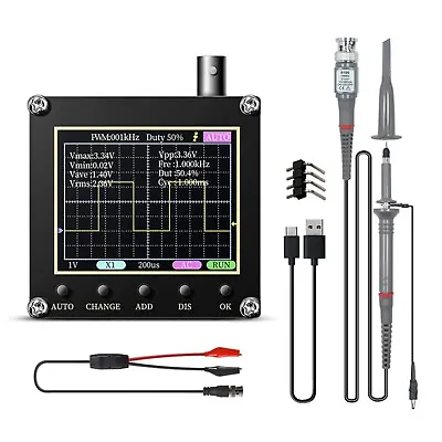 Mivofun 138Pro Mini Handheld Digital Oscilloscope Kit 2.5MS/s High Sampling ... • $40.39