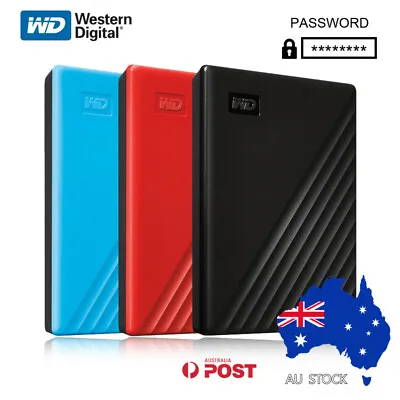 $109.95 • Buy Western Digital My Passport 1TB 2TB 4TB 5TB External HDD Hard Drive USB 3.0