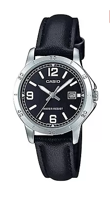 New Casio Ladies Watch LTPV004 Date Easy To Read Water Resistant With Box • $60