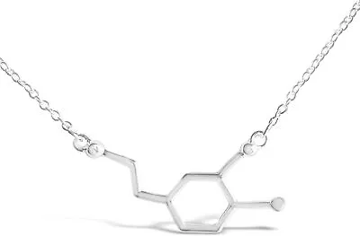 Dopamine Molecule Necklace For A Good Start Of The New Year - Ideal Chemistry An • $36.85