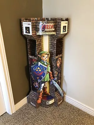 The Legend Of Zelda: Ocarina Of Time 3D Link Castle Cardboard Standee / Stand-up • $600