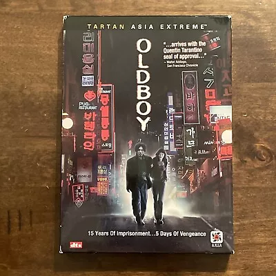 Oldboy (Tartan Asia Extreme DVD 2005) RARE OOP Choi Min-Sik With Slipcover • $20