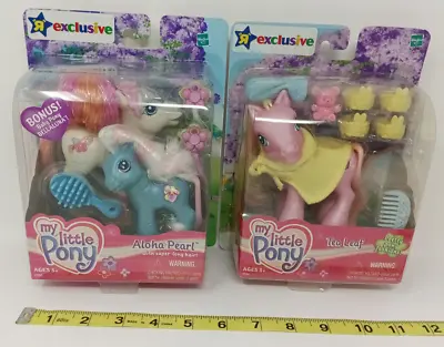 My Little Pony G3 Lot ALOHA PEARL With BELLALUNA And TEA LEAF Toys R Us New • $39.99