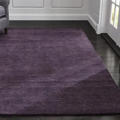 Baxter C & B Designs Purple Handmade Tufted 100% Woolen Area Rugs & Carpet • $199.50