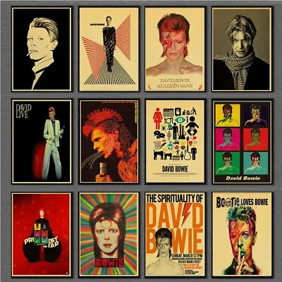 £4.95 • Buy BEST BOWIE MUSIC METAL SIGNS A453 Pub Bar Cafe Club Art Cave Gig Concert Posters