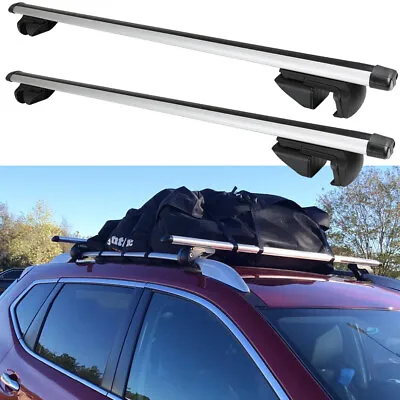 For Nissan Patrol 53  Car Top Roof Rack Cross Bar Bicycle Luggage Cargo Carrier • $179.36