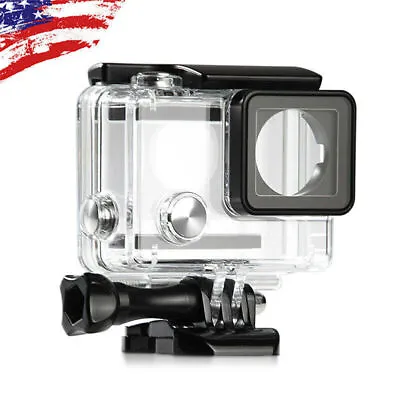 For GoPro Hero 4 3+ Black Case Waterproof 30M Housing Diving Protective Cover • $18.03