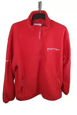 Panasonic Toyota Racing Official F1 Team Red Fleece Jacket Size XL VGC A22 • £39.99