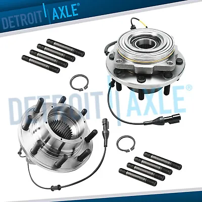 Pair Front Wheel Bearing Hub For 2005-2007 2008 2009 Ford F-350 F-250 SD DRW 4WD • $288.56