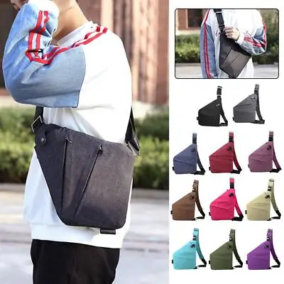 Chest Bag Travel Personal Anti-theft Crossbody Bag Sports Running Wallet Lot D4 • $21.01