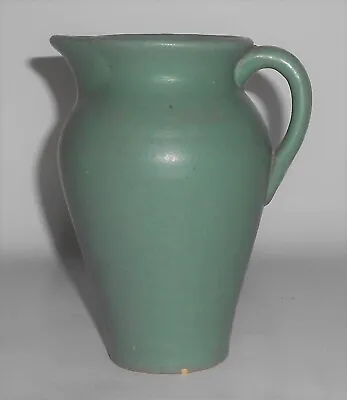 $89.95 • Buy Zanesville Stoneware Pottery Company Early Matte Green Vase