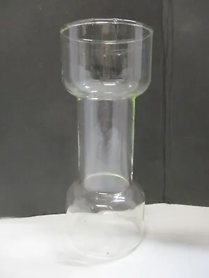 Vintage PYREX Un-Candle Dumbbell Cylinder Vase Floating Candle Holder 7  • $13.99