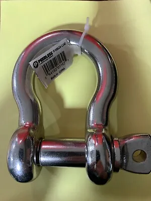 Lot Of 2- 7/8  316 Stainless Steel Shackle With 1  Screw Pin Wll 7300 • $49.95