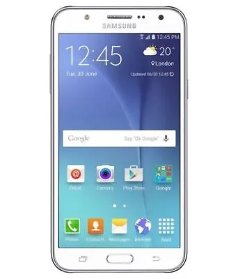 Samsung Galaxy J7 SM-J700P Virgin Mobile Only 16GB White Very Good Light Burn • $49.99