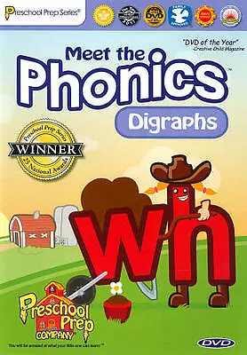 Meet The Phonics - Diagraphs (DVD 2013) Preschool Prep Series • $6.45