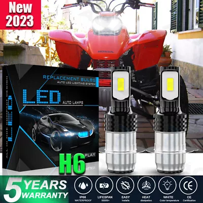 For Honda Sportrax TRX400EX 2001 2002 2003 2004 2005 H6M LED Headlight Bulbs Kit • $13.49