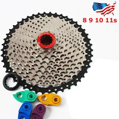 8 9 10 11Speed MTB Mountain Bike Cassette 40/42/46/50T Cog Sprocket Fit Shimano • $64.22