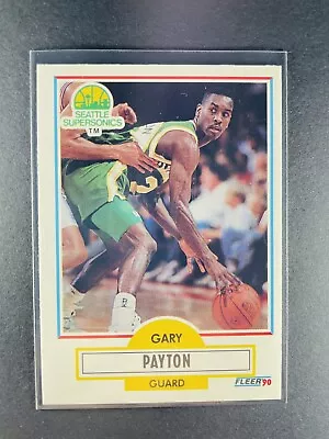 1990-91 Gary Payton Fleer Update #U-92 RC • $3