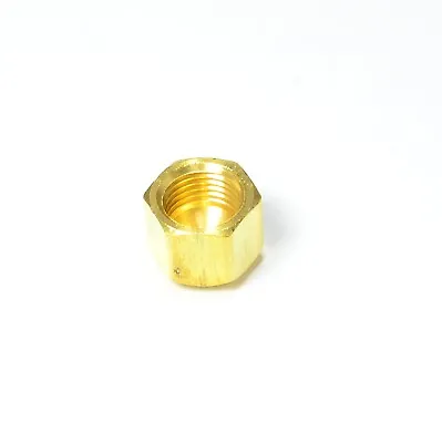 5/16 Female Flare Sae 45 Sealing Cap Nut Fitting Natural Gas Propane Fuel Hvac • $7.39