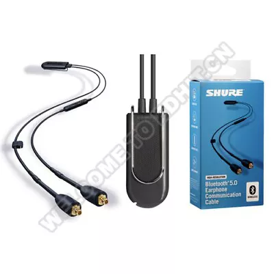 RMCE-BT2 Shure High-Resolution Bluetooth Earphones Communication Cable MMCX Mic • $39.30