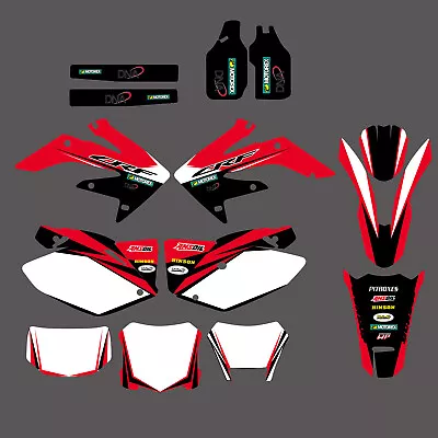 Team Graphics Decals Kit For Honda CRF250X CRF 250X 2004 05 06 07 08 09 10 11 12 • $53.99