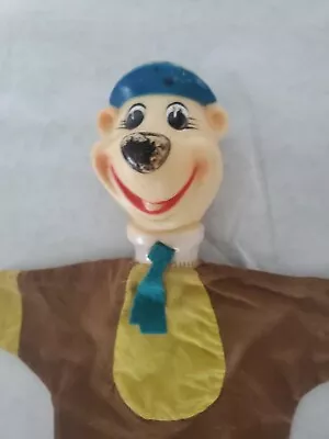 1962 Knickerbocker Hanna Barbera Yogi Bear Hand Puppet Vinyl Plastic Head • $19
