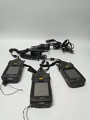 Lot:3 Symbol Scanners And Chargers Models:MC7090&MC7094  Parts Only • $103.99